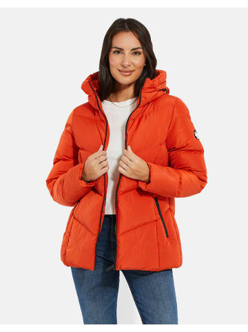 Threadbare Winterjacke THB Pencil Padded Coat With Funnel Neck in Rost