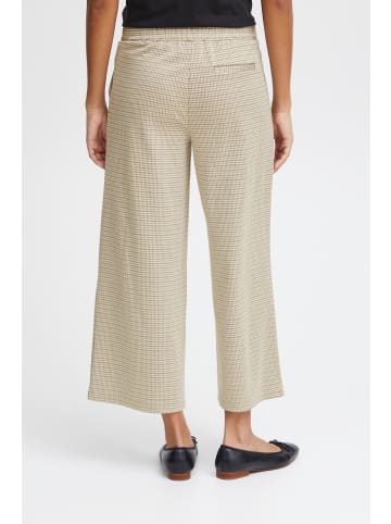 ICHI IHKATE CAMELEON CROPPED WIDE PA Straight fit in Sandshell