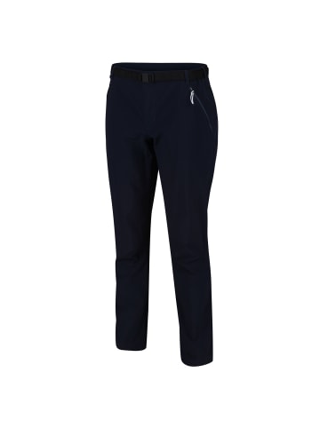 Regatta Xert Stretch III Herren Wanderhose mit Gürtel in Kurzgröße in Blau