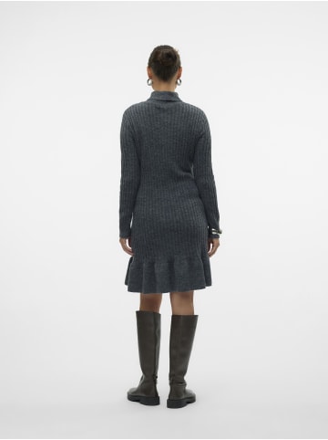 mama licious Strickkleid in Dark Grey Melange