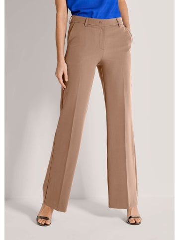 MADELEINE Ausgestellte Bügelfalten-Hose in caramel
