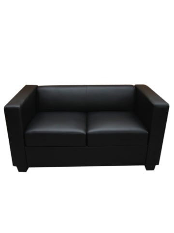 MCW 2er Sofa Lille, Schwarz