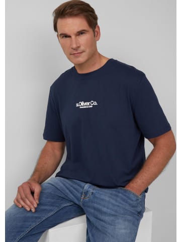 s.Oliver T-Shirt in 58D1_tiefblau