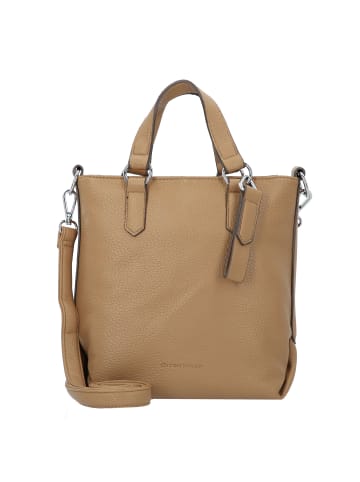 Tom Tailor Olive Shopper Tasche 26 cm in camel