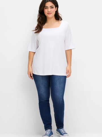 sheego Shirt in ecru