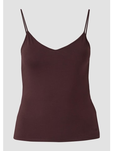 QS T-Shirt  in  4925_bordeaux