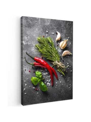 MuchoWow Leinwand bilder Gewürze (BxH)