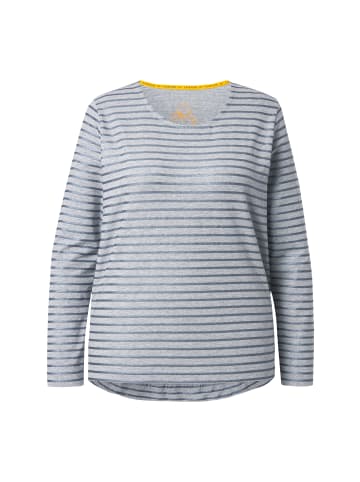 LAURASØN Shirt in grau melange