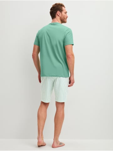 Calida Pyjama in creme de menthe