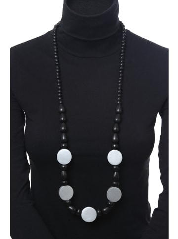 collezione alessandro Lange Kette " Ginger " in schwarz