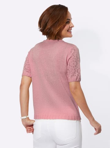 WITT WEIDEN Bouclé-Pullover in altrosa