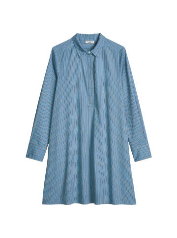 Marc O'Polo DENIM Ausgestelltes Streifenkleid in Light Blue