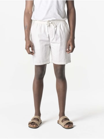 KOROSHI Herren jogging shorts in weiß