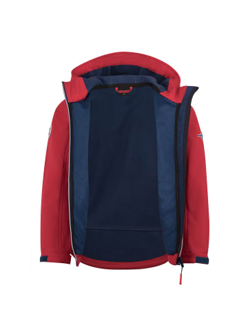 Trollkids Softshelljacke Trollfjord in bright red