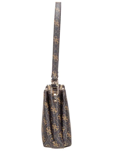 Guess Handtasche Noelle II 3 Comp Xbody in Brown Logo