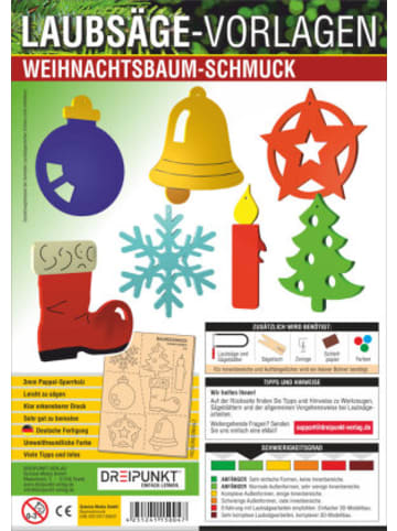 Dreipunkt Verlag Papeterie/PBS - Laubsäge-Vorlagen Weihnachtsbaumschmuck