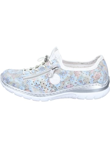 rieker Slipper in ice-multi/weiss-silber