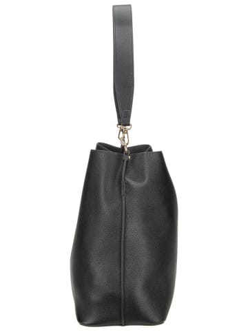 Seidenfelt Handtasche Meloy Hobo in Black