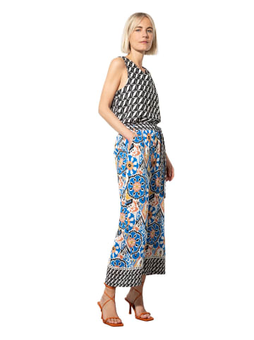 More & More Blusentop in painted square print