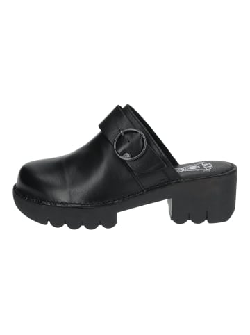 Fly London Clogs in Schwarz