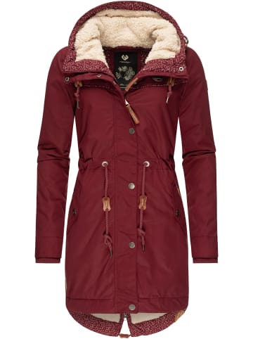 ragwear Winterjacke Canny II Intl. in Wine Red