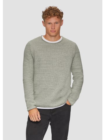 QS Strickpullover langarm in Olive