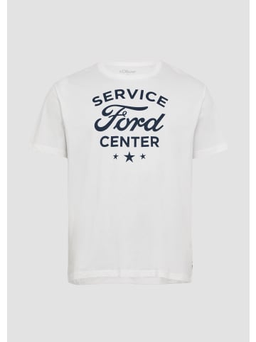 s.Oliver T-Shirt in 01D2_weiß