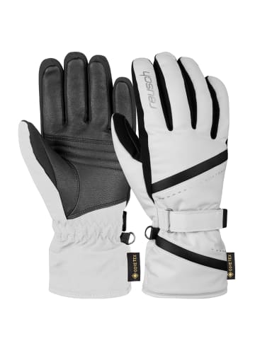 Reusch Fingerhandschuhe Alexa GTX in white / black