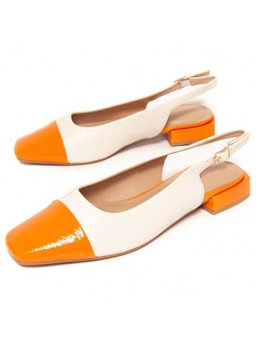 Montevita Ballerinas Oranbail weiß in Weiß