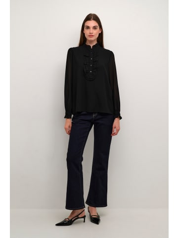 CULTURE Langarm - Hemd CUlopa Relaxed fit in Black