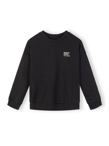 Minoti 2-er Pack Rundhalspullover NOSFLEECE403 in schwarz