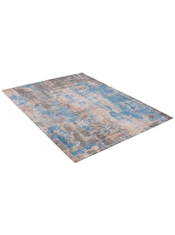 Kayoom Wohnzimmer Teppich – Kurzflorteppich Ocean 300 in multi - blau - rechteckig