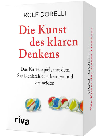 riva Die Kunst des klaren Denkens | Das Kartenspiel, mit dem Sie Denkfehler...