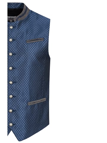 Nübler Trachtengilet Ebrahim in Blau