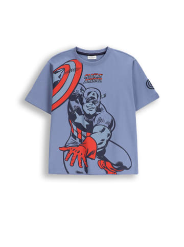 Coccodrillo T-Shirt mit kurzem Ärmel in blau