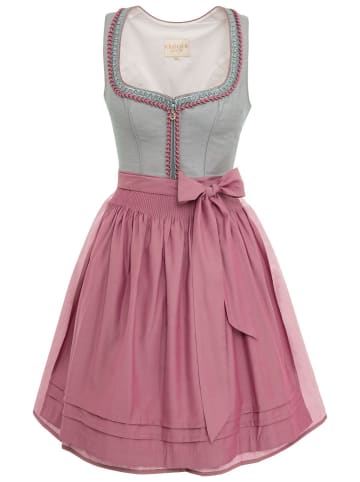 Krüger Dirndl Midi Dirndl 114267 in pink