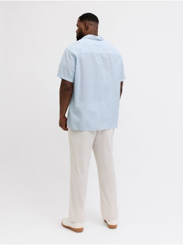 JACK & JONES PLUS Popelin Hemd in Celestial Blue