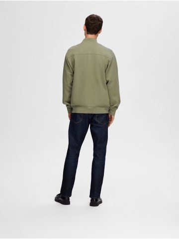 Selected Sweatshirt in vetiver