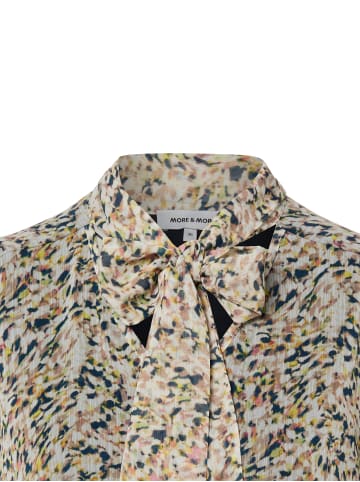 More & More Schluppenbluse in ecru taupe - 0001