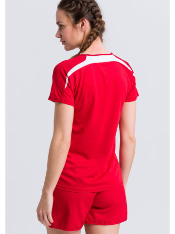 erima Liga 2.0 T-Shirt in rot/dunkelrot/weiss