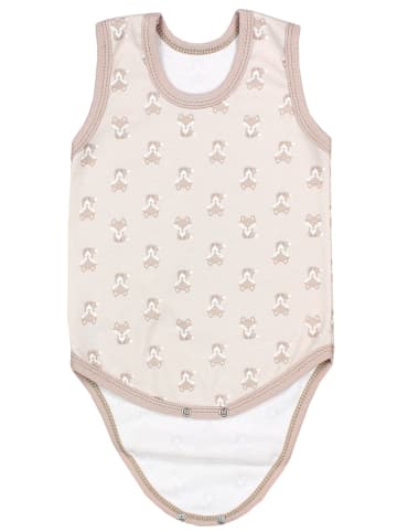 TupTam Baby Jungen Achselbody 5er Pack in beige