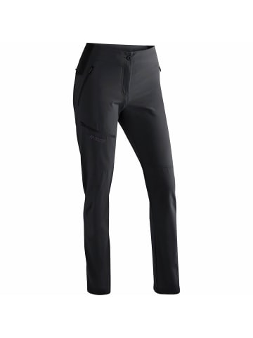 Maier Sports Outdoorhose Latit Slim Vario in Schwarz