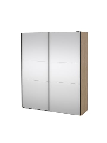 ebuy24 Schiebetürenschrank Como (2-türig) Eiche 179 x 67 cm