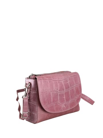 collezione alessandro Umhängetasche " Amsterdam " in rosa