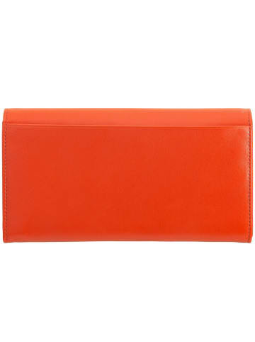 DuDu Colorful Gandia Geldbörse RFID Leder 19 cm in pumpkin