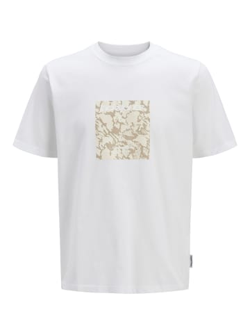 JACK & JONES PLUS T-shirt in Bright White