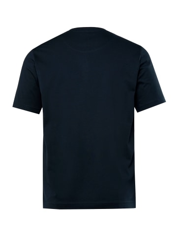 Men Plus Kurzarm T-Shirt in navy blau