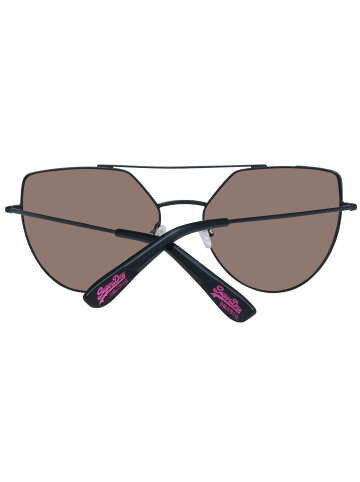 Superdry Unisex Sonnenbrille Flieger Schwarz