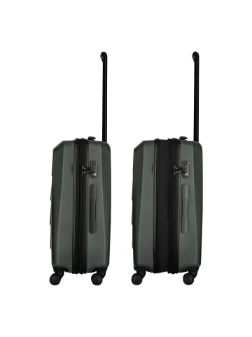 Wenger Prymo 4 Rollen Trolley M 65 cm mit Dehnfalte in anthracite