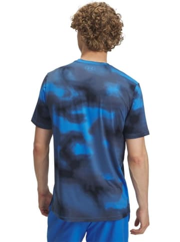 Under Armour Sportshirt "Vanish Energy Printed T-Shirt" in Blau